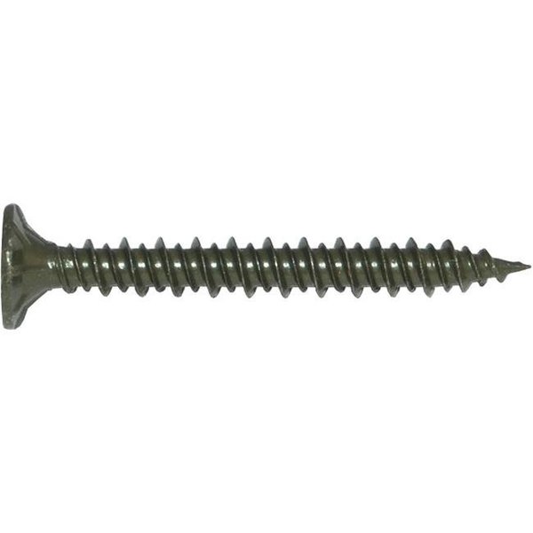 Screw Products Wood Screw, #8, 5/8 in, Ceramic Coated Stainless Steel Torx Drive CB158S-1